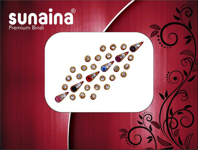 

Sunaina Premium Collection Forehead Multicolor Bindis(Fancy Design)
