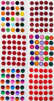 

Lady Fashion Roop Rekha 0409201603 Forehead Multicolor Bindis(Fancy Design)