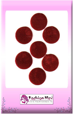 

Fashion Max Big Full Moon Traditional Buy 1 get 1 Free Forehead Maroon Bindis(Everyday use)