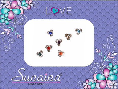 

Sunaina Love Collection Forehead Multicolor Bindis(Fancy Design)