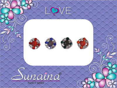 

Sunaina Love Collection Forehead Multicolor Bindis(Fancy Design)