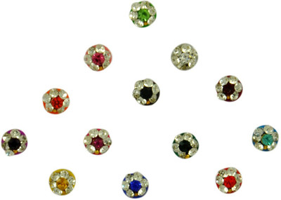 

Instabuyz Stylish Designer Forehead Multicolor Bindis(Fancy Bindi)