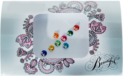 

Anahi Queen Forehead Multicolor Bindis(Marathi Mulgi)
