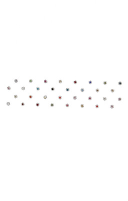 

Instabuyz Precious stone Women's & Girl's Multicolor Bindis(Fancy Design)