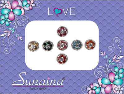 

Sunaina Love Collection Forehead Multicolor Bindis(Fancy Design)