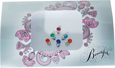 

Anahi Party Forehead Multicolor Bindis(Marathi Mulgi)