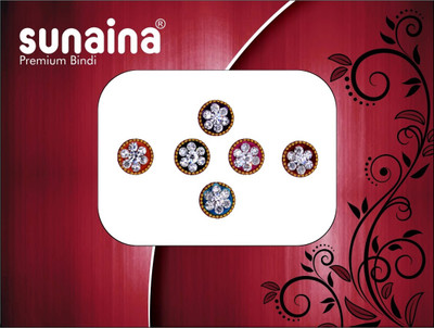 

Sunaina PREMIUM COLLECTION FOREHEAD Multicolor Bindis(Fancy Design)