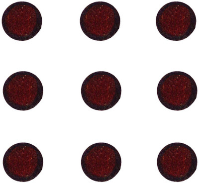 

Vidhya Kangan Store Plain Bindi Forehead Maroon Bindis(Everyday use)
