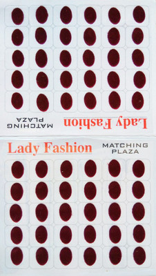 

Lady Fashion LBIN0106 Forehead Maroon Bindis(Stick On)
