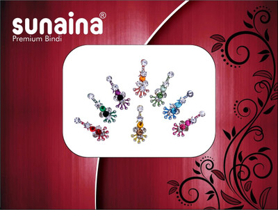 

Sunaina PREMIUM COLLECTION FOREHEAD Multicolor Bindis(Fancy Design)