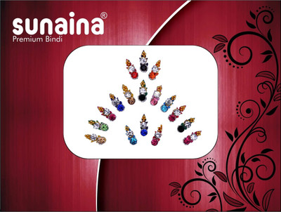 

Sunaina PREMIUM COLLECTION FOREHEAD Multicolor Bindis(Fancy Design)