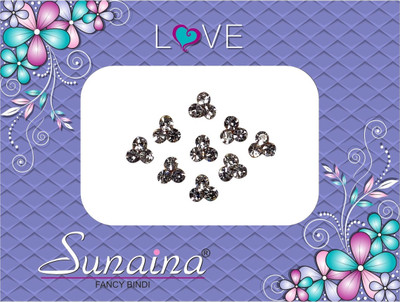 

Sunaina Love Collection Forehead Silver Bindis(Fancy Design)