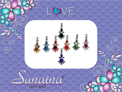 

Sunaina Love Collection Forehead Multicolor Bindis(Fancy Design)