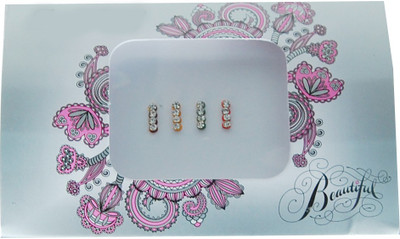 

Anahi Princess Forehead Multicolor Bindis(Marathi Mulgi)