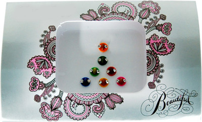 

Anahi Queen Forehead Multicolor Bindis(Marathi Mulgi)