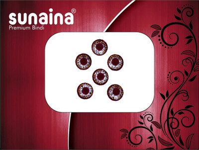 

Sunaina PREMIUM COLLECTION FOREHEAD Maroon Bindis(Fancy Design)