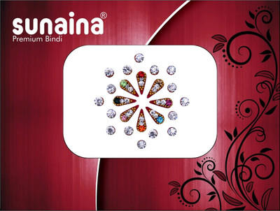 

Sunaina PREMIUM COLLECTION FOREHEAD Multicolor Bindis(STICK ON)