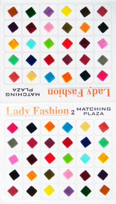 

Lady Fashion Matching Plaza 1111201622 Forehead Multicolor Bindis(Stick on)