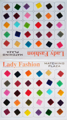 

Lady Fashion Matching Plaza 2610201603 Forehead Multicolor Bindis(Stick On)