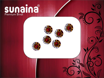 

Sunaina Premium Collection Forehead Maroon Bindis(Fancy Design)