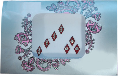 

Anahi Glitter Forehead Maroon Bindis(Marathi Mulgi)