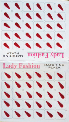 

Lady Fashion LBIN0103 Forehead Maroon Bindis(Stick On)