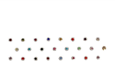 

Instabuyz Round BDI 24pc Women's & Girl's Multicolor Bindis(Fancy Design)