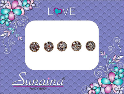 

Sunaina Love Collection Forehead Maroon Bindis(Fancy Design)