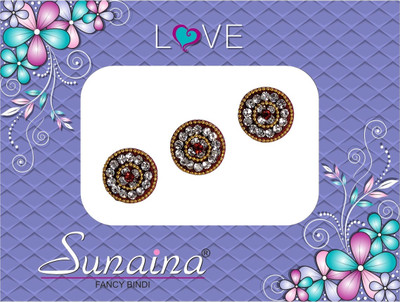 

Sunaina Love Collection Forehead Maroon Bindis(Fancy Design)