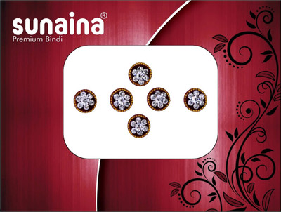

Sunaina Premium Collection Forehead Maroon Bindis(Fancy Design)