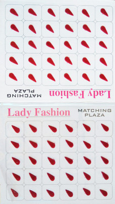 

Lady Fashion LBIN0102 Forehead Maroon Bindis(Stick On)