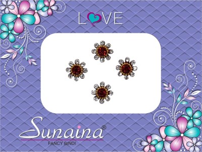 

Sunaina Love Collection Forehead Maroon Bindis(Fancy Design)