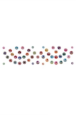 

Instabuyz PRECIOUS STONES FOREHEAD Multicolor Bindis(Fancy Design)