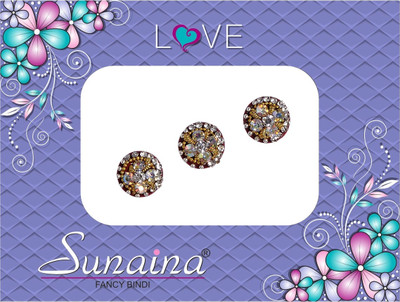 

Sunaina Love Collection Forehead Maroon Bindis(Fancy Design)