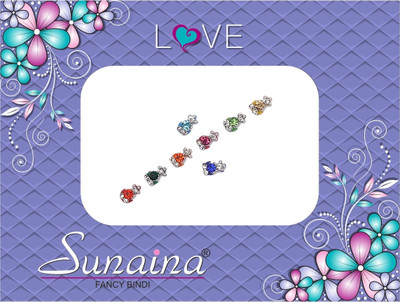 

Sunaina Love Collection Forehead Multicolor Bindis(Fancy Design)