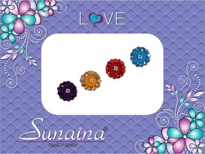 

Sunaina Love Collection Forehead Multicolor Bindis(Fancy Design)