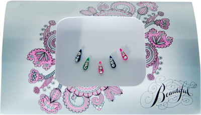 

Anahi Princess Forehead Multicolor Bindis(Marathi Mulgi)