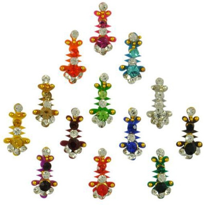 

Instabuyz Stylish Designer Forehead Multicolor Bindis(Fancy Bindi)