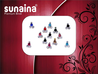 

Sunaina PREMIUM COLLECTION FOREHEAD Multicolor Bindis(Fancy Design)