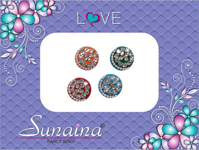 

Sunaina Love Collection Forehead Multicolor Bindis(Fancy Design)