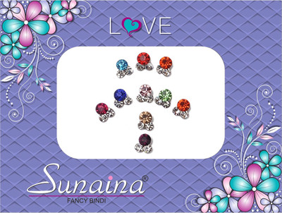 

Sunaina Love Collection Forehead Multicolor Bindis(Fancy Design)
