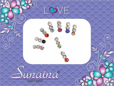 

Sunaina Love Collection Forehead Multicolor Bindis(Fancy Design)