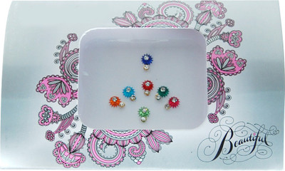 

Anahi Queen Forehead Multicolor Bindis(Marathi Mulgi)