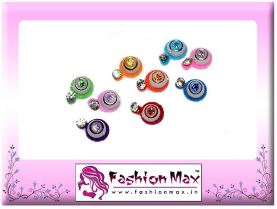 

Fashion Max Nano Design Multicolor with Crystal Forehead Multicolor Bindis(Fancy Design)