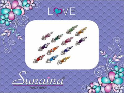 

Sunaina Love Collection Forehead Multicolor Bindis(Fancy Design)