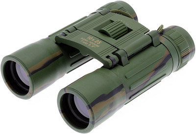 

Shrih Mini Compact 10X25 Telescope Sports Hunting Camping Survival Binoculars(25 mm, Military Green)