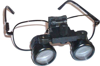 

Binoscientific DL-2.5x Dental Loupes Binoculars(40 mm, Black)