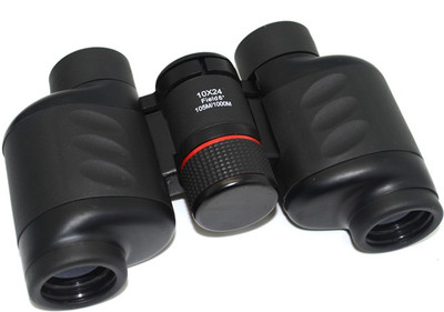 

GOR Compact 10X24 Powerful Binoculars(24 mm, Black)