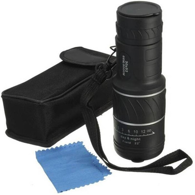 

IZED 16 X 52. Satellite genuine Telescope zoom Monocular(57 mm, Black)