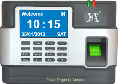 MX Biometric Finger Print Numeric Time Attendance Access Control System with USB Backup 500 Fingerprint + 5000 Numeric_password Time & Attendance, Access Control(Fingerprint, Password) available at flipkart for Rs.3899